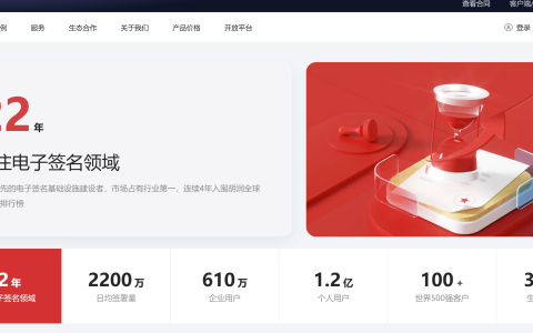 第三方电子合同机构哪家靠谱？盘点国家认可的12家电子合同系统