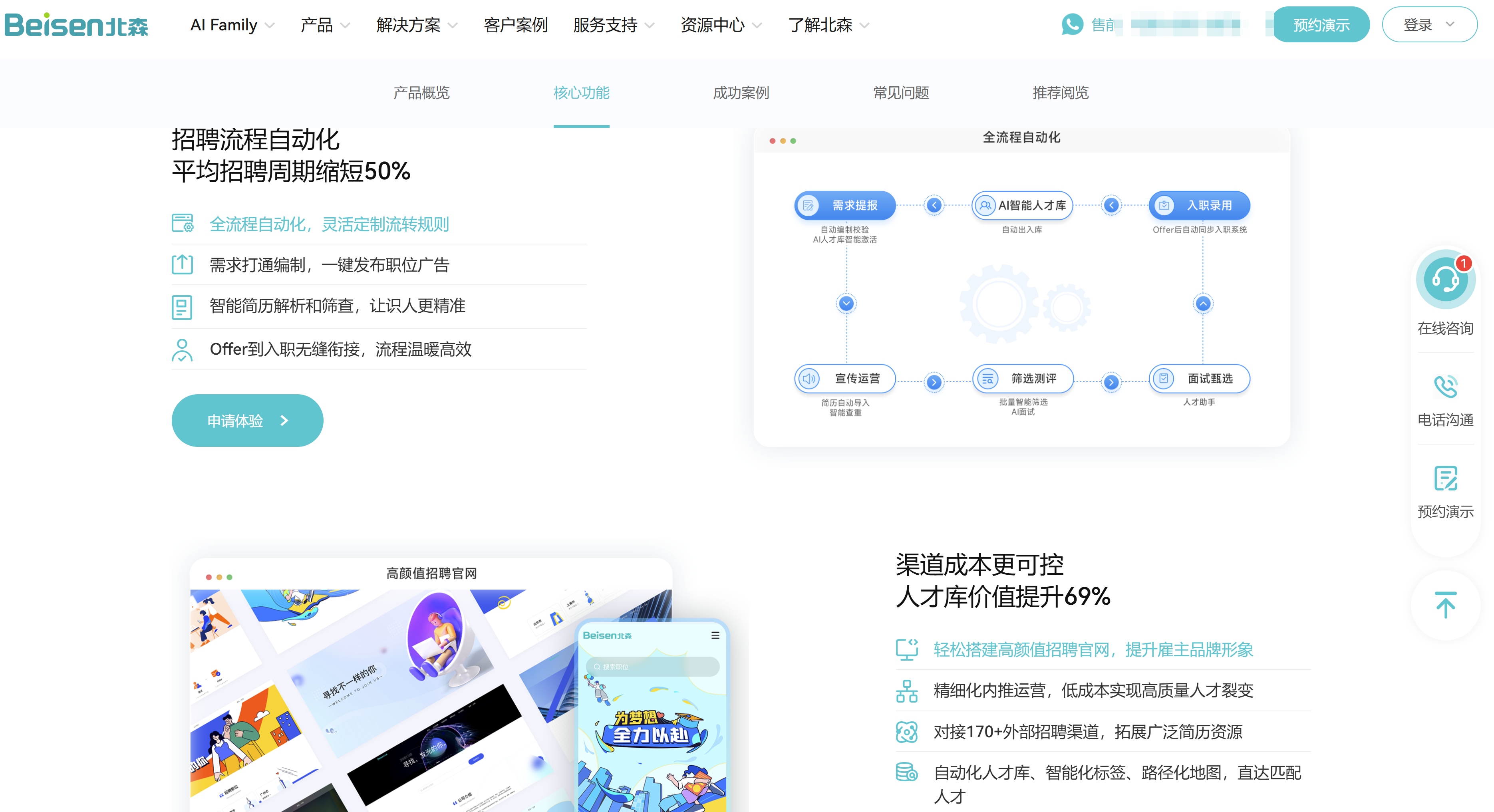8大企业员工招聘流程管理系统测评,哪款更好?