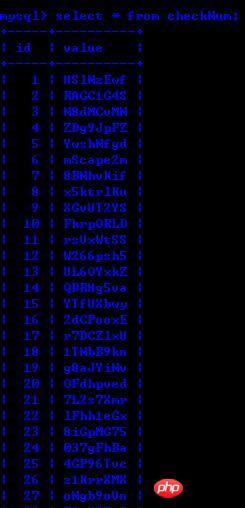 实例分享随机生成八位优惠码并保存至Mysql数据库