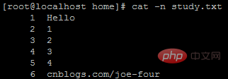 centos7 cat命令是什么意思