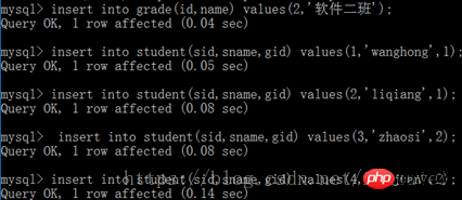 MySQL数据库多表操作