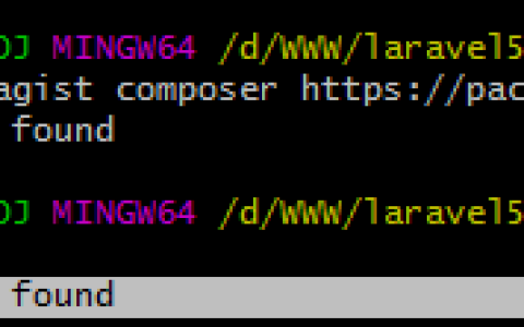 怎么解决bash: composer: command not found问题