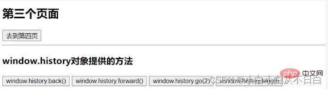 总结归纳window.history对象的应用