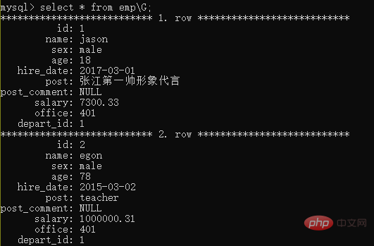 如何查询mysql语句