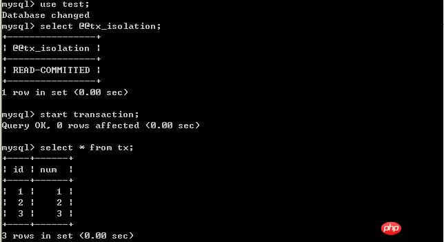 深入了解mysql中4类隔离级别