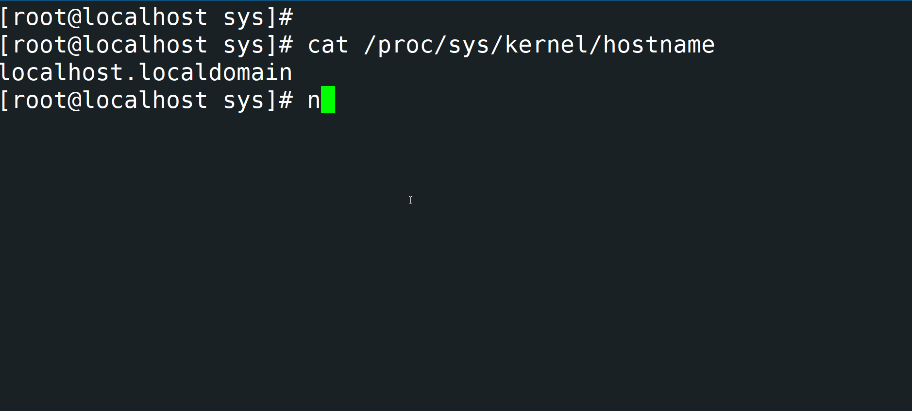 linux怎么查看主机名