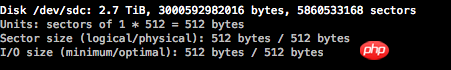 linux之Ubuntu挂载3T硬盘或大于2T磁盘