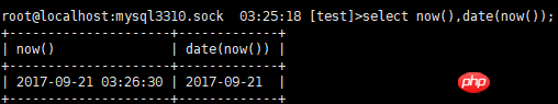 MySQL中关于日期函数汇总