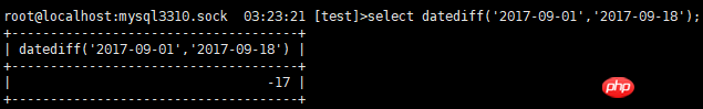 MySQL中关于日期函数汇总