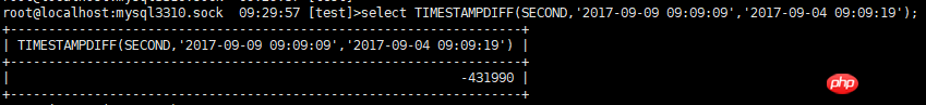 MySQL中关于日期函数汇总