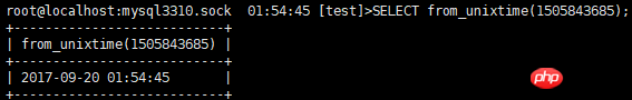 MySQL中关于日期函数汇总