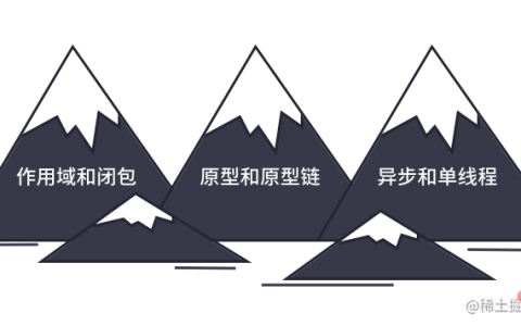 详解JS的三座大山：作用域与闭包、原型与原型链、异步与单线程
