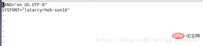 linux怎样修改字符集