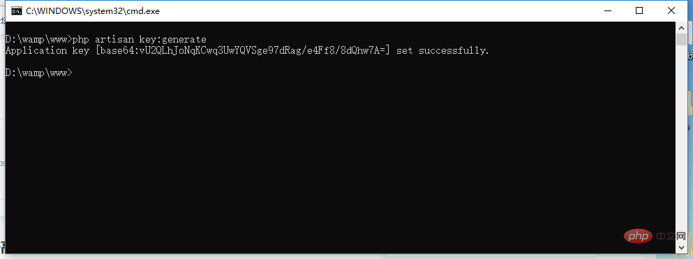 PHP Laravel 5.4 框架环境搭建(win10)