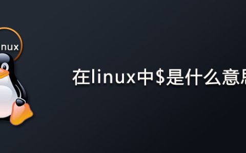 在linux中$是什么意思？