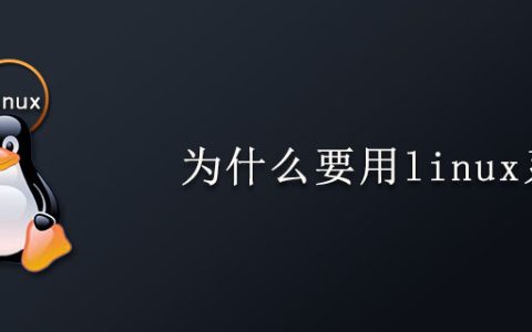 为什么要用linux系统