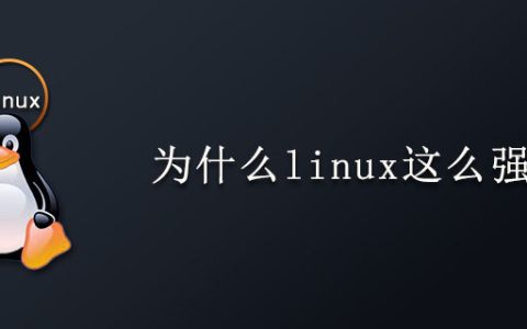为什么linux这么强大