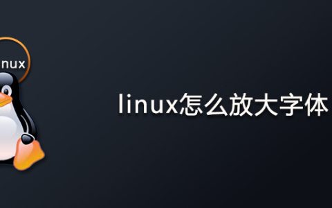 linux怎么放大字体