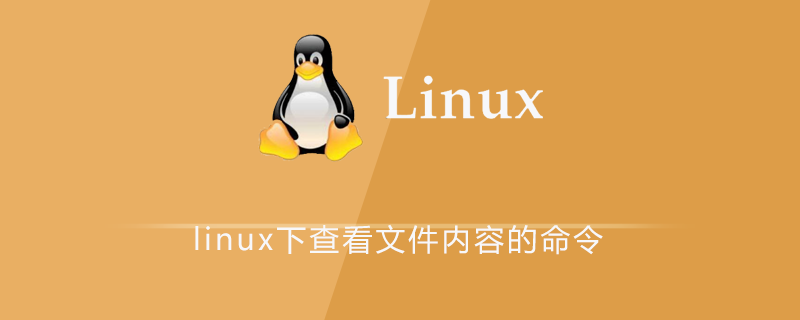 linux下查看文件内容的命令