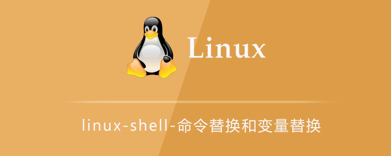 linux-shell-命令替换和变量替换