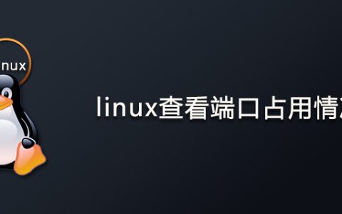 linux查看端口占用情况