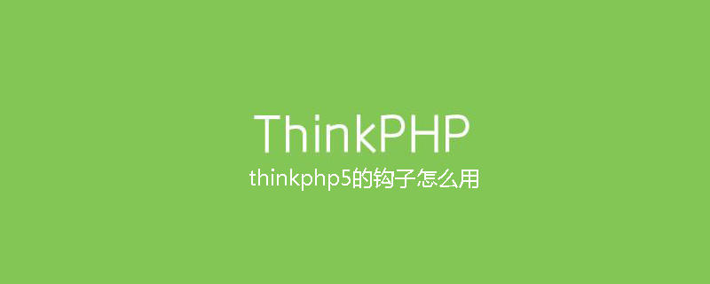 thinkphp5的钩子怎么用