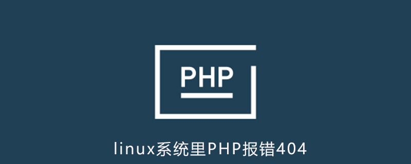 linux系统里PHP报错404