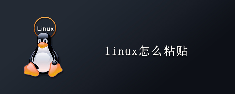 linux怎么粘贴