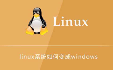 如何将linux系统更换成windows系统