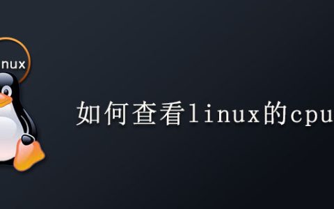 如何查看linux的cpu信息