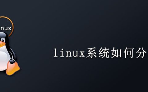 linux系统如何分区