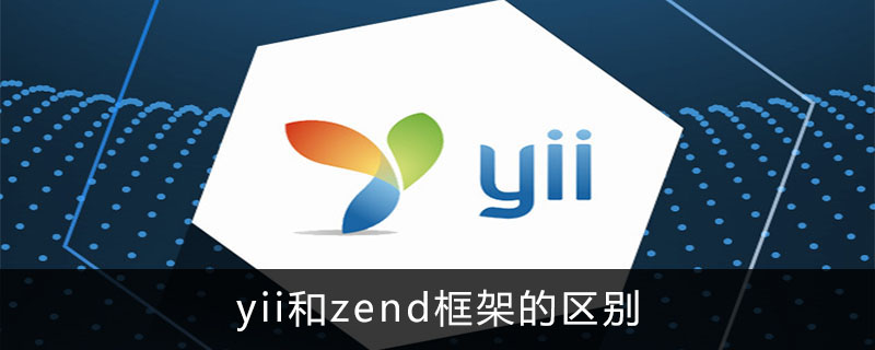 yii和zend框架的区别是什么?