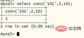 mysql怎么将数据转为16进制