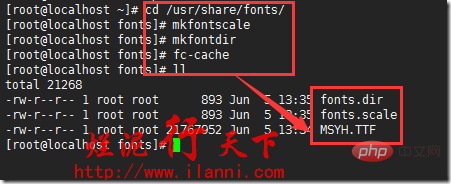 linux怎样安装字体