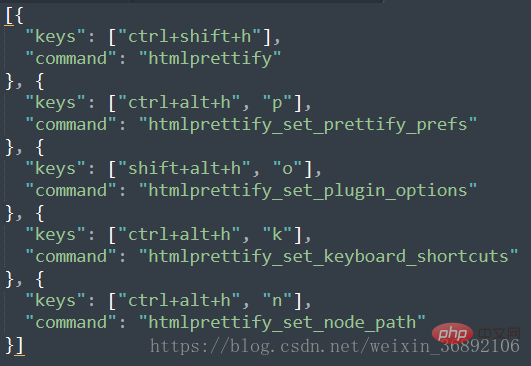 sublime如何一键格式化html/css/js