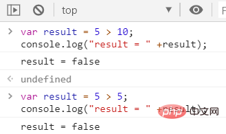 javascript关系运算符有哪些