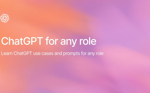 ChatGPT for any role— OpenAI推出的ChatGPT提示词模板