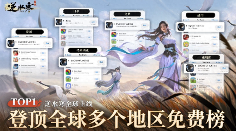 国产MMO新纪录!《逆水寒》手游席卷全球 - 创想鸟