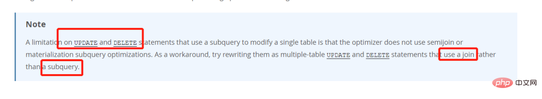 mysql中delete in子查询不走索引问题分析