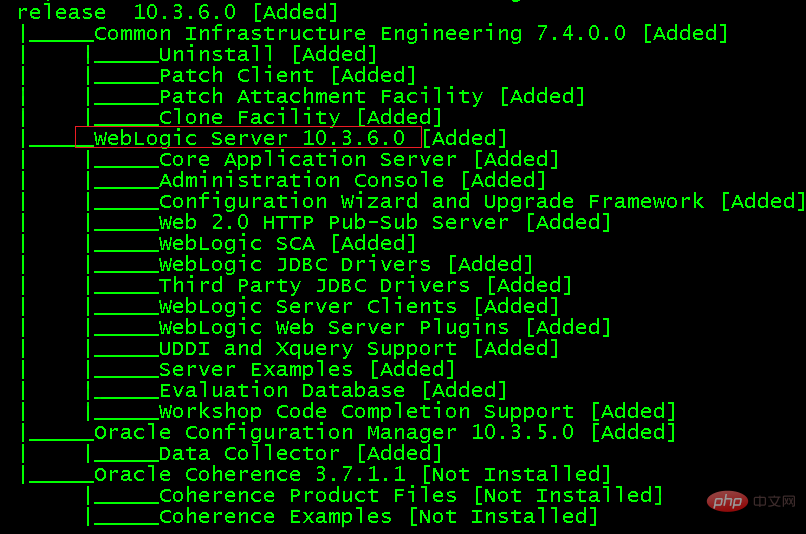 linux怎么查看weblogic版本