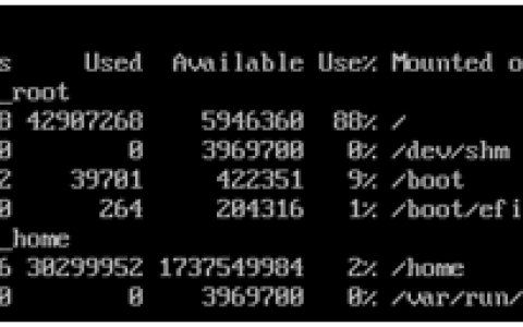 linux 新添加的硬盘格式化并挂载到目录下
