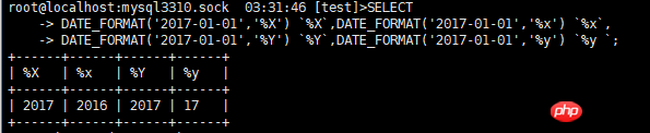 MySQL中关于日期函数汇总