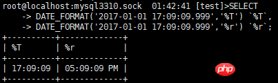 MySQL中关于日期函数汇总