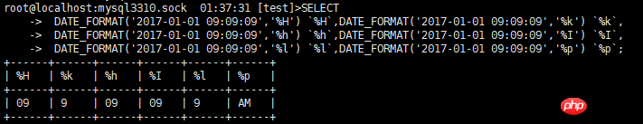 MySQL中关于日期函数汇总