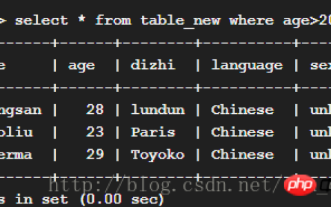 浅谈MySQL漂流记（七）