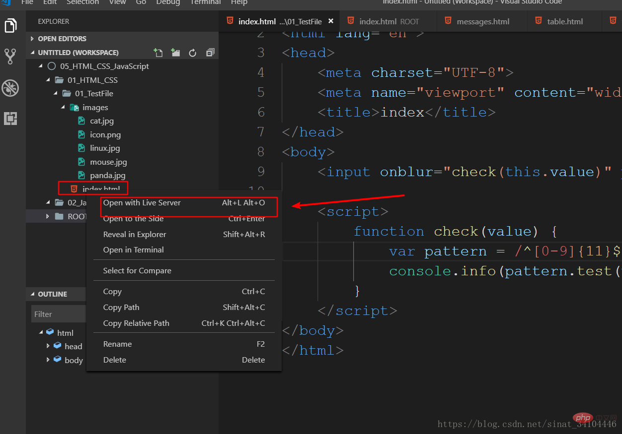 VSCode实时预览网页代码的设置方法