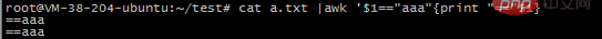 Linux学习之awk基础编程
