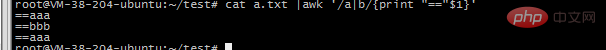 Linux学习之awk基础编程
