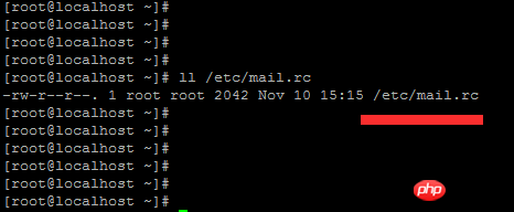 linux使用mail命令发送邮件的方法