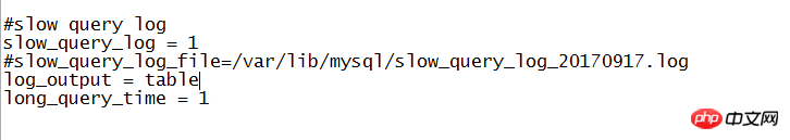 MySQL实现慢查询日志相关配置与使用的实例